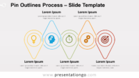 Free Pin Outlines Process for PowerPoint and Google Slides