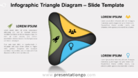 Free Triangle Diagram for PowerPoint and Google Slides