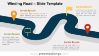 Free Winding Road for PowerPoint and Google Slides