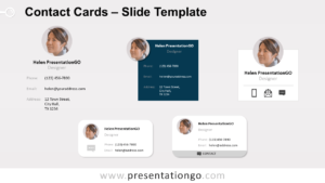 Free Contact Cards for PowerPoint and Google Slides