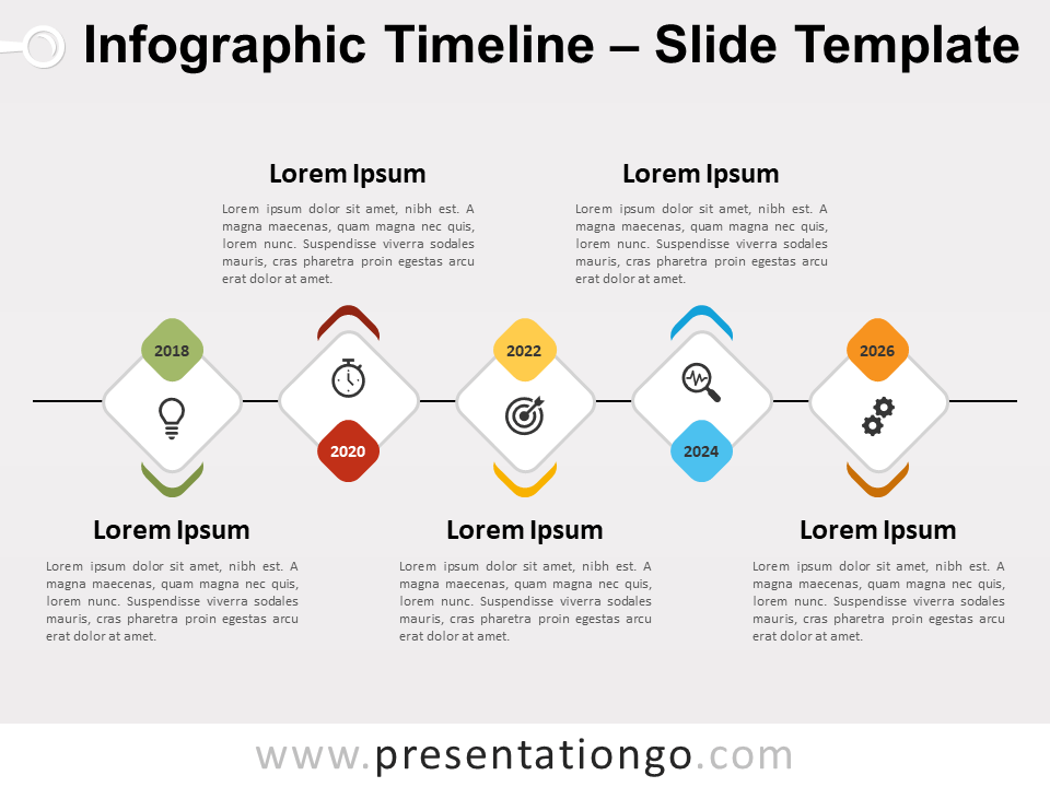 Infographic Timeline Template from images.presentationgo.com