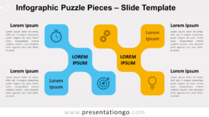 Free Infographic Puzzle Pieces for PowerPoint and Google Slides