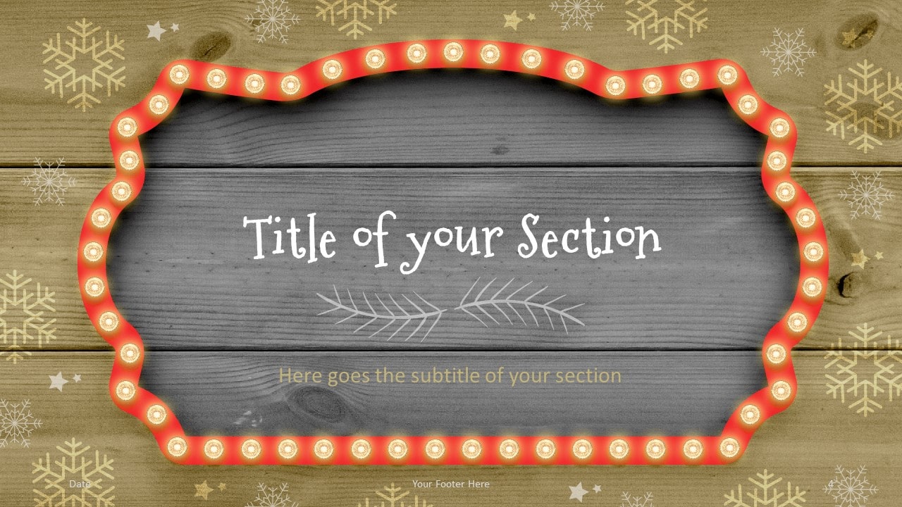 christmas google slide themes