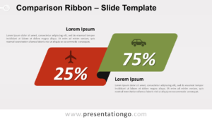 Free Comparison Ribbon for PowerPoint and Google Slides