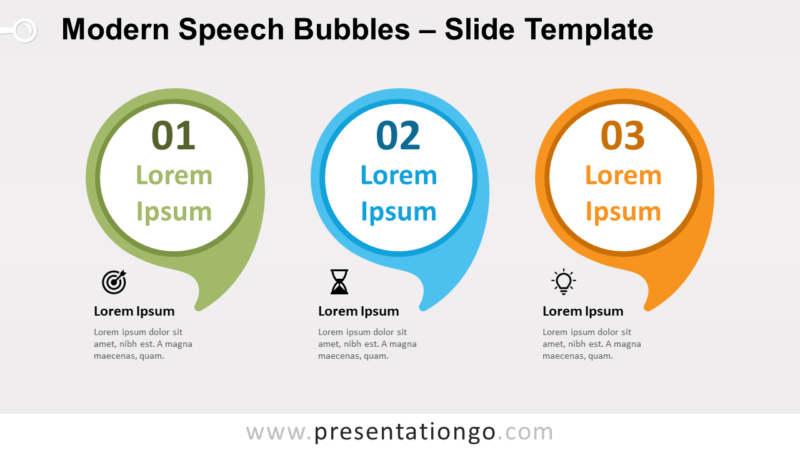 Speaking Bubble Templates for PowerPoint and Google Slides