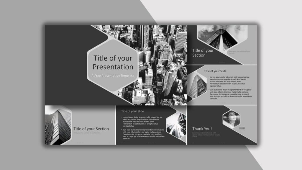 Gray Template for your PowerPoint Presentation