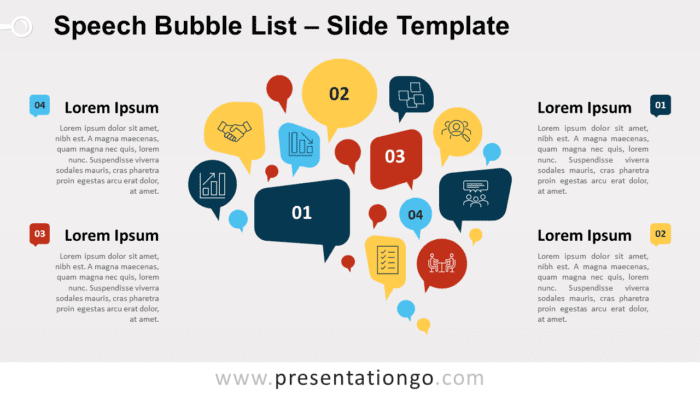 Speaking Bubble Templates for PowerPoint and Google Slides