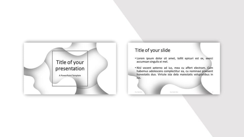 White Template for your PowerPoint Presentation