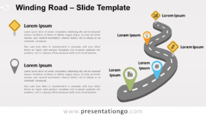 Free Winding Road for PowerPoint and Google Slides