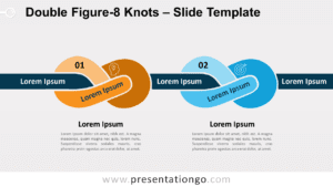 Free Double Figure-8 Knots for PowerPoint and Google Slides
