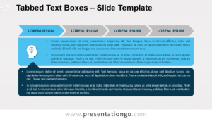 Free Tabbed Text Boxes for PowerPoint and Google Slides