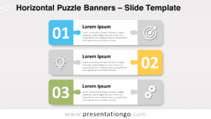 Free Horizontal Puzzle Banners for PowerPoint and Google Slides