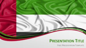 Free Flag of United Arab Emirates forPowerPoint and Google Slides