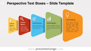 Free Perspective Text Boxes for PowerPoint and Google Slides