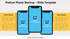 Free Podium Phone Mockup for PowerPoint and Google Slides
