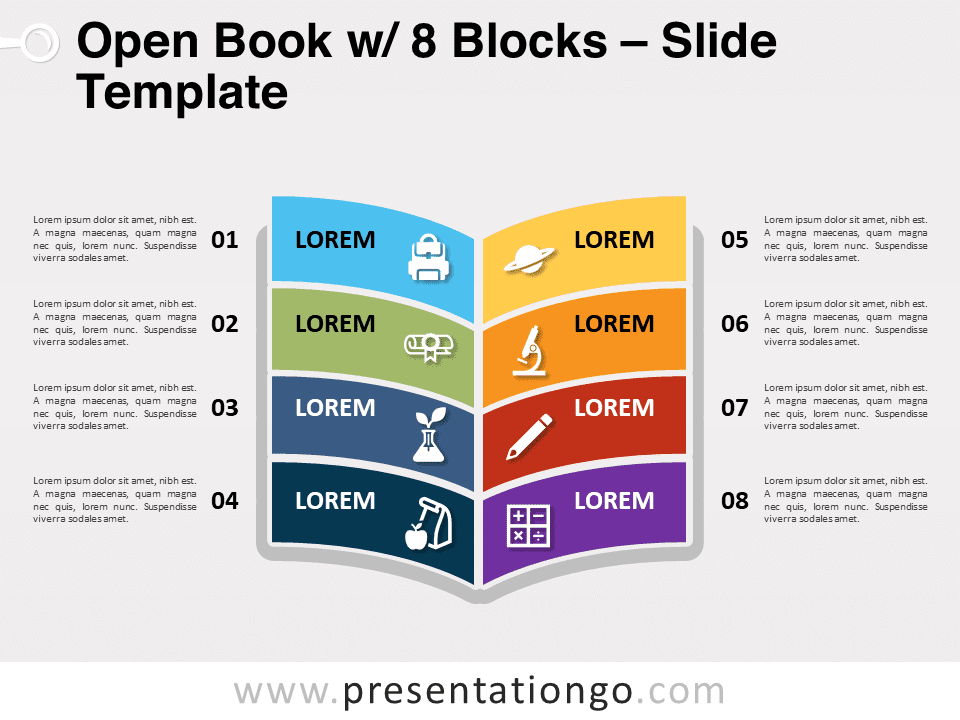 Open Book Presentation Prezi Template