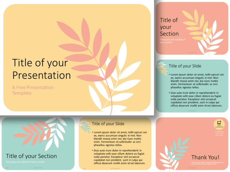 free nature powerpoint templates