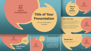 Speech Talk Template for PowerPoint and Google Slides, designed with speech bubble elements, text placeholders, and a clean layout for communication-focused presentations.