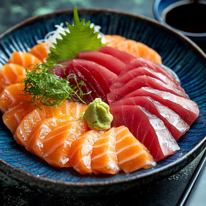 Salmon Tuna Sashimi What Is Sashimi Food Network
