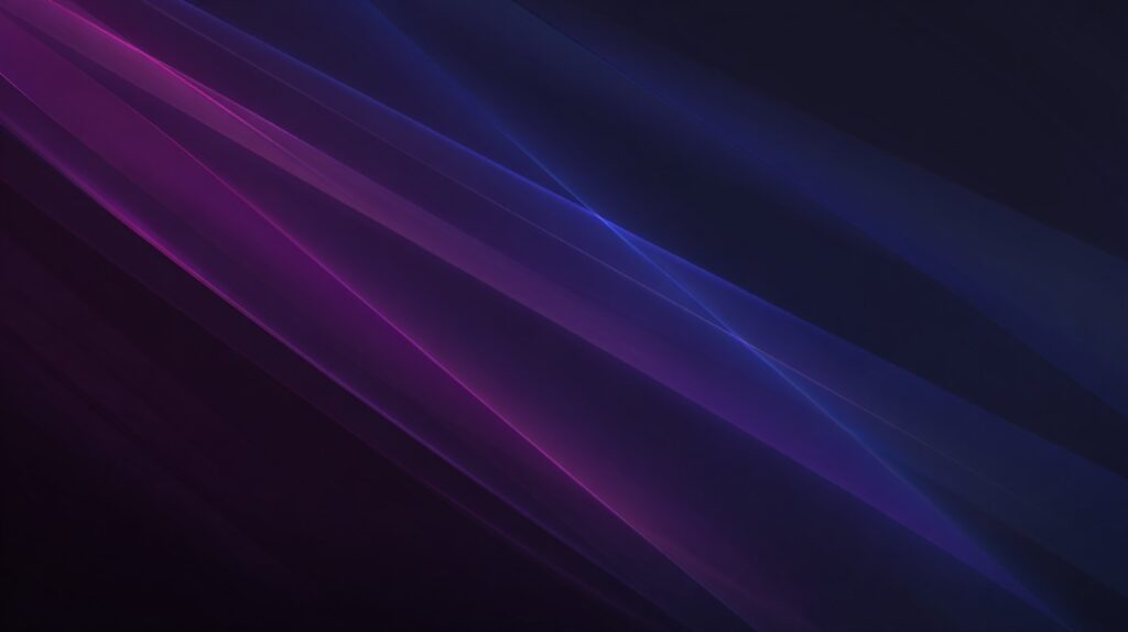 Elegant abstract background with smooth flowing gradients in deep purple, dark blue, and pink tones, perfect for digital designs.