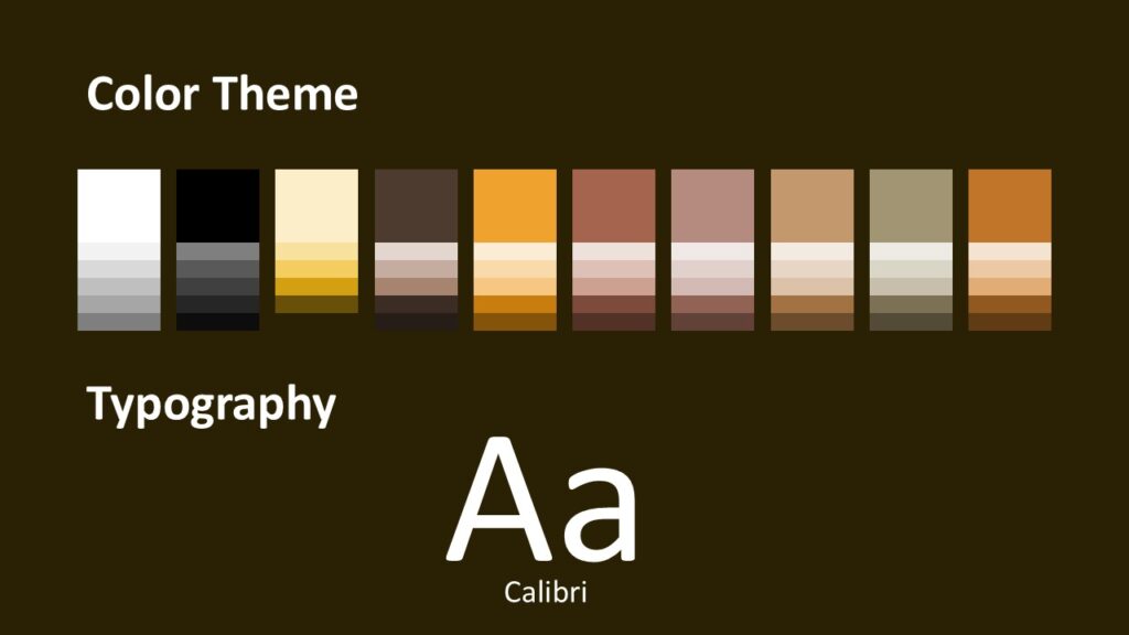 Neon New Year 2026 Colors and Fonts PowerPoint Color palette and typography slide from the Neon New Year 2026 PowerPoint and Google Slides template for easy customization.