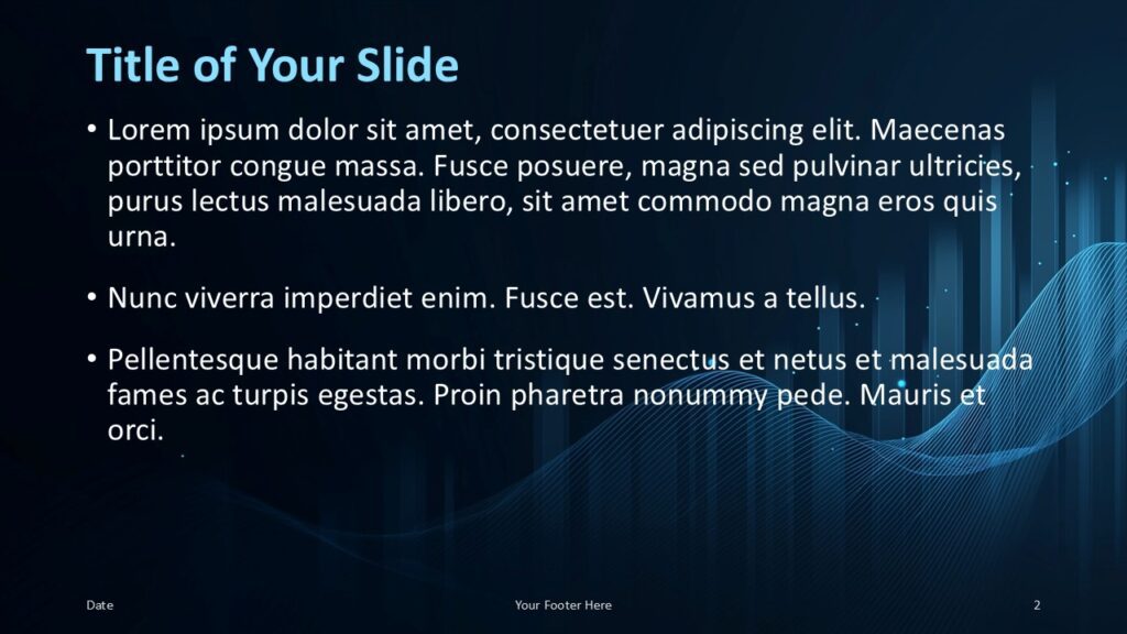 Growth Metrics Content Slide PowerPoint Google Slides Editable content slide from Growth Metrics template for PowerPoint and Google Slides with structured text layout and data visuals.