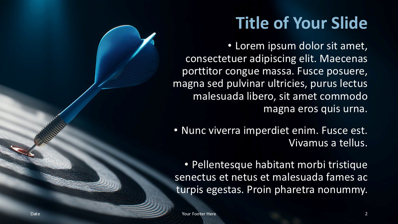 Bullseye Strategy Template for PowerPoint and Google Slides