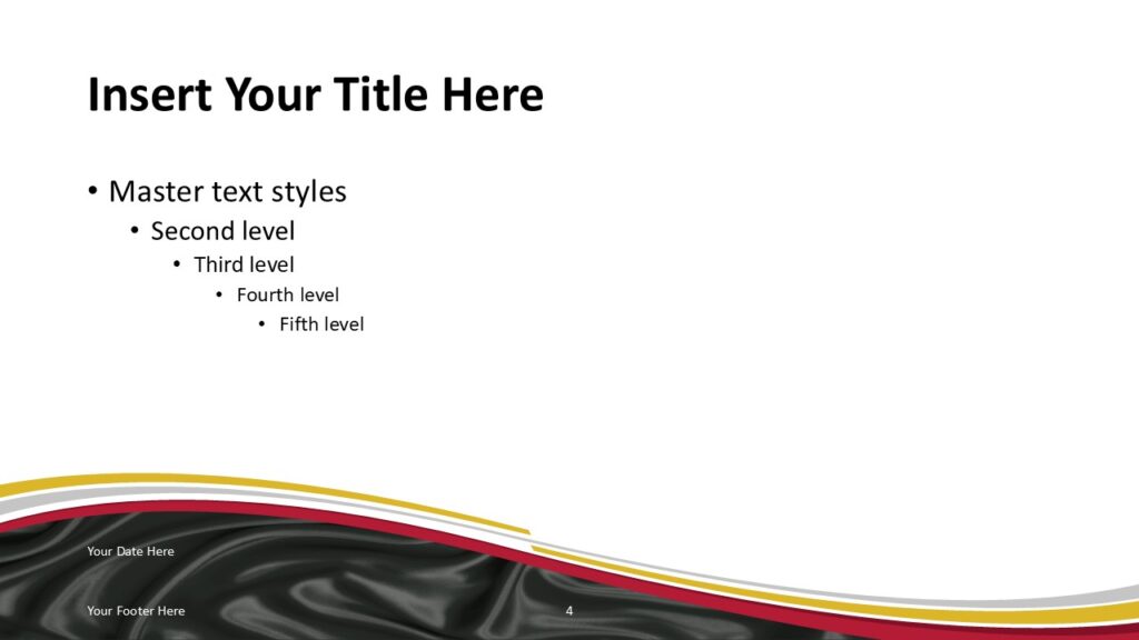 PowerPoint presentation slide with Egyptian flag colors and dark wave pattern inspired by the Egypt flag design.