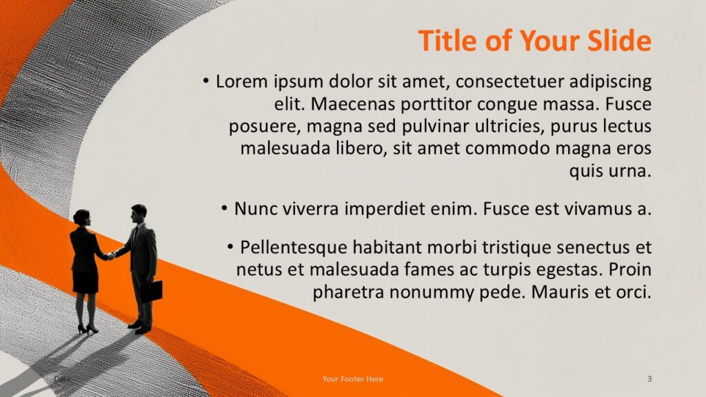 Partnership Path Alternate Content PowerPoint Google Slides Alternate content layout from the Partnership Path template for PowerPoint and Google Slides featuring clean typography and business slide design.