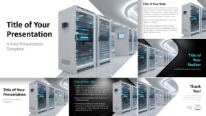 Data Center Tech PowerPoint & Google Slides Template